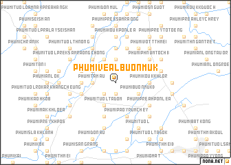 map of Phumĭ Véal Buŏn Mŭk