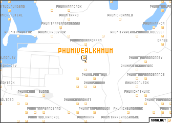 map of Phumĭ Véal Khmŭm