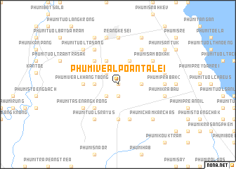 map of Phumĭ Véal Poăn Talei