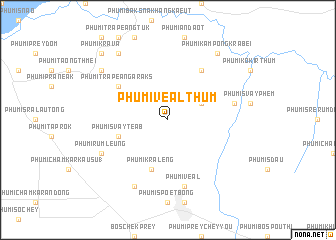 map of Phumĭ Véal Thum