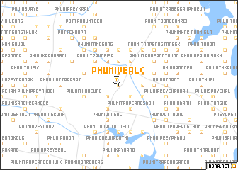 map of Phumĭ Véal (2)