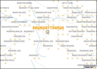 map of Phumĭ Vôtt Phnum