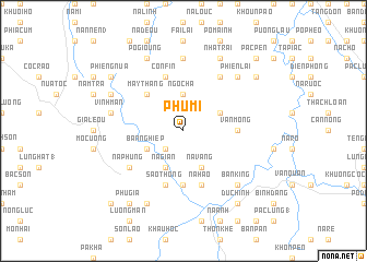 map of Phú Mĩ