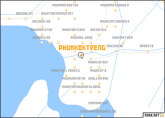 map of Phum Kok Treng