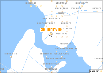 map of Phum Oc Yùm