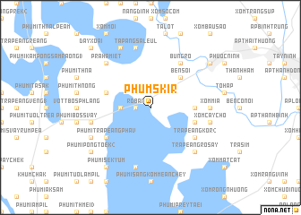 map of Phum Skir