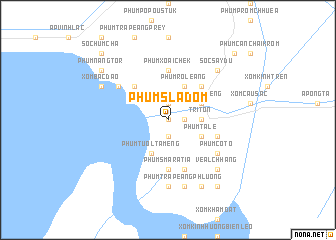 map of Phum Sla Dom