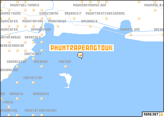 map of Phum Trapéang Touk