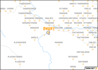 map of Phú Mỹ