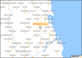 map of Phụng Dư (2)