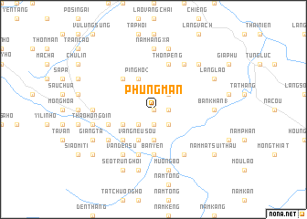 map of Phùng Mán