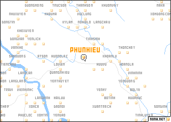 map of Phu Nhiêu