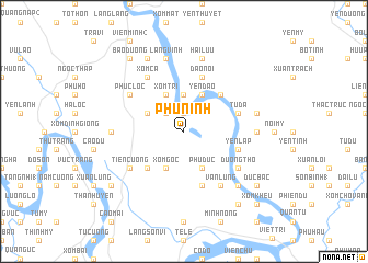 map of Phù Ninh