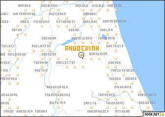 map of Phước Vinh