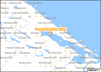 map of Phường Sơn Công