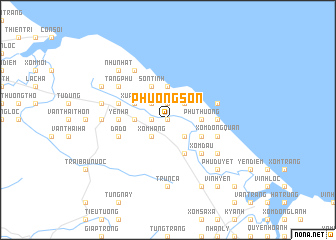 map of Phương Sơn