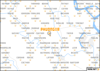 map of Phương Xá