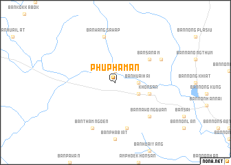 map of Phupha Man