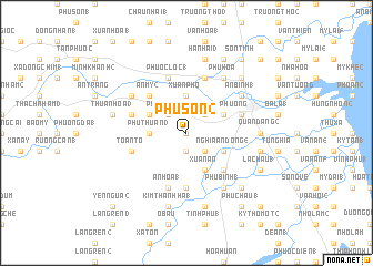 map of Phú Sơn (2)
