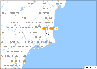 map of Phú Thanh