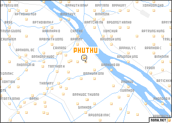 map of Phú Thứ