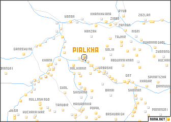 map of Piālkha