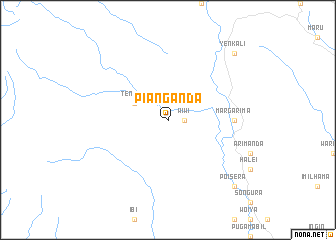 map of Pianganda