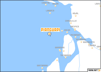 map of Pianguapí
