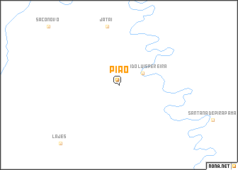 map of Pião