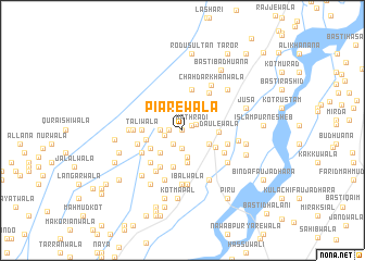 map of Piārewāla