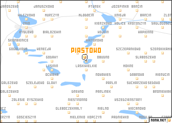 map of Piastowo