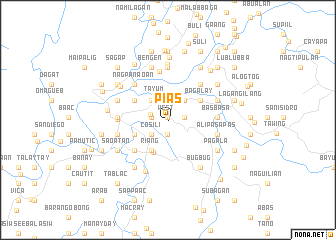 map of Pias