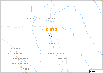 map of Piatã