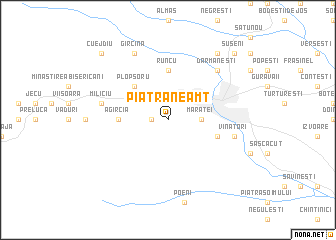 map of Piatra Neamţ