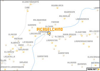 map of Pica del Chino