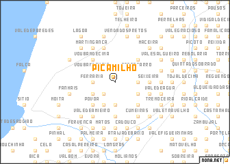 map of Picamilho