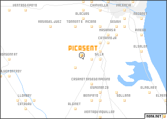map of Picasent