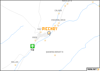 map of Picchay