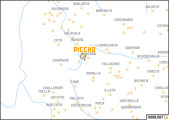 map of Piccho