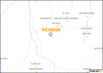 map of Pichagua