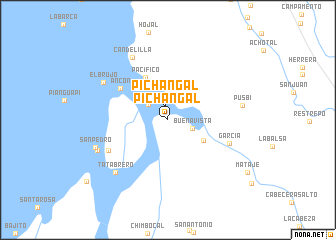 map of Pichangal