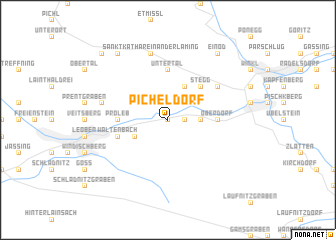 map of Picheldorf