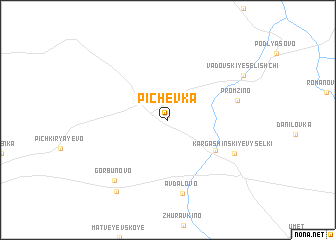 map of Pichëvka