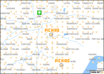 map of P\