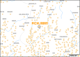 map of Pichlaban