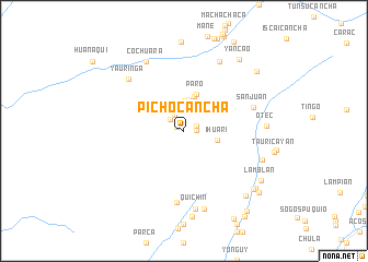 map of Pichocancha