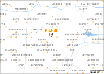 map of Pichon