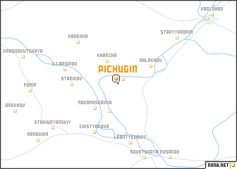 map of Pichugin