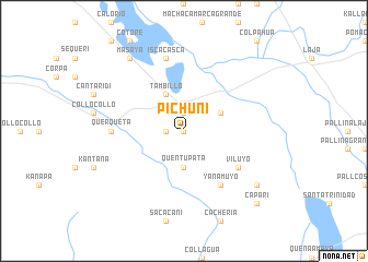 map of Pichuni