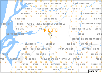 map of Picoto